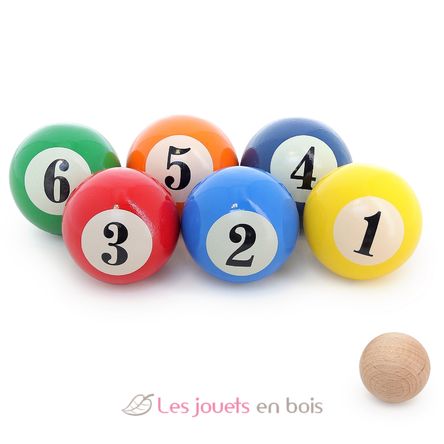 Billiard petanque balls set V4072 Vilac 3