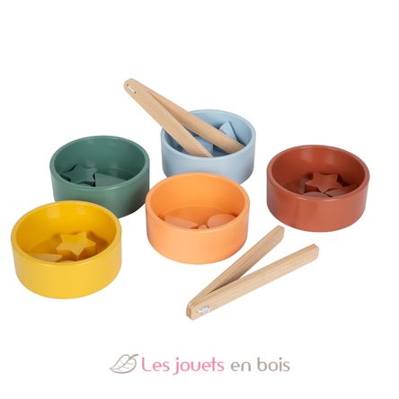 Montessori sorting game with pliers LE12814 Small Foot company 3