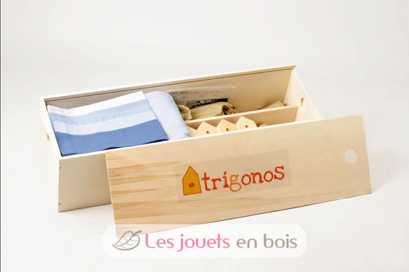 Trigonos Maxi Color Wooden Box TG-TRIGONOSMAXI-CB Trigonos 6