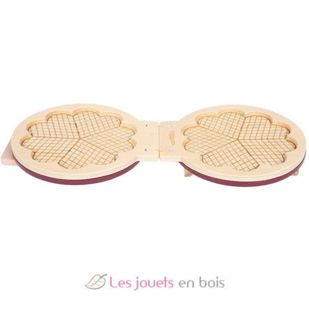 Waffle Iron Set Tasty red LE12850 Small Foot company 4