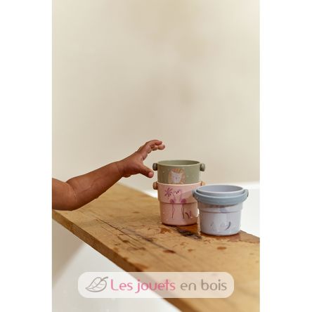 Bath Cups Safari Friends LD2017729 Little Dutch 6