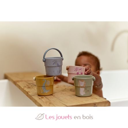 Bath Cups Safari Friends LD2017729 Little Dutch 4