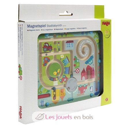 Magnetic Game Town Maze HA301056 Haba 6
