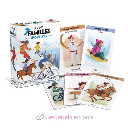 Sports-themed 7 Families Game SS-1382 Sentosphère 2