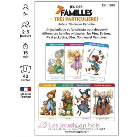 The Very Special 7 Families Game SS-1380 Sentosphère 3