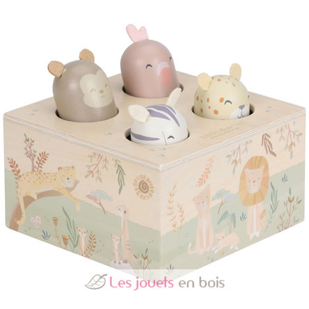 Pop-up toy Safari Friends LD7465 Little Dutch 3