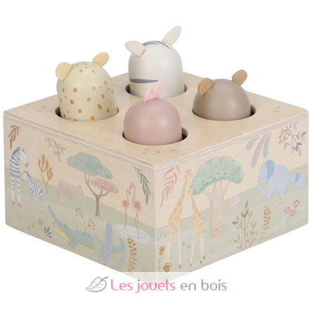 Pop-up toy Safari Friends LD7465 Little Dutch 4