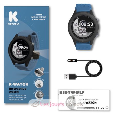 K-Watch Interactive watch blue KW-K-WATCH-BU Kidywolf 13
