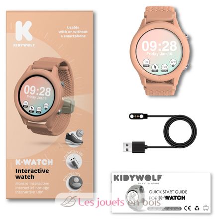 K-Watch Interactive watch coral KW-K-WATCH-CO Kidywolf 13