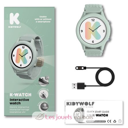 K-Watch Interactive watch green KW-K-WATCH-GR Kidywolf 13