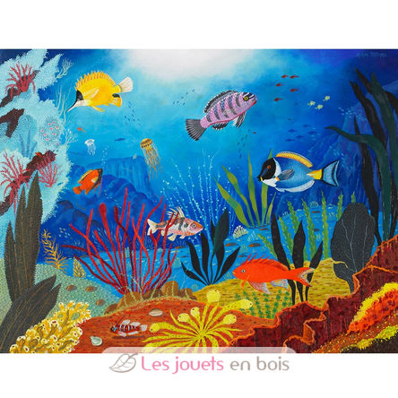 Tropical Fish by Alain Thomas K161-50 Puzzle Michele Wilson 2