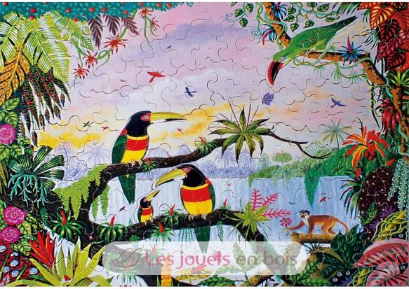 The jungle by Alain Thomas K162-100 Puzzle Michele Wilson 3