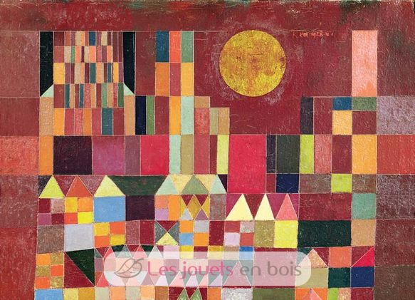 Castle and sun by Klee K203-24 Puzzle Michele Wilson 2