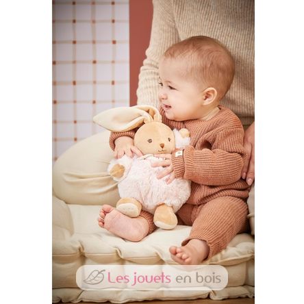 Chubby rabbit pink plush 17 cm K214017 Kaloo 4
