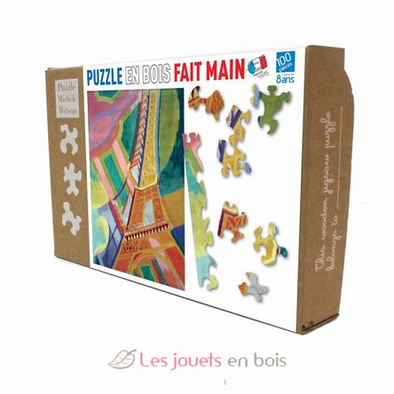 Eiffel Tower by Delaunay K276-100 Puzzle Michele Wilson 2