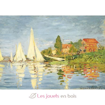 Regattas at Argenteuil by Monet K452-50 Puzzle Michele Wilson 1
