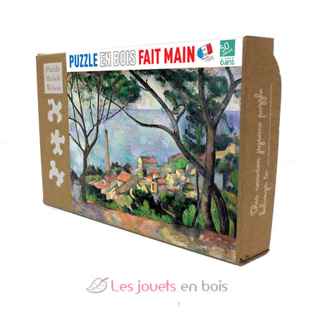 View of l'Estaque by Paul Cézanne K531-50 Puzzle Michele Wilson 2