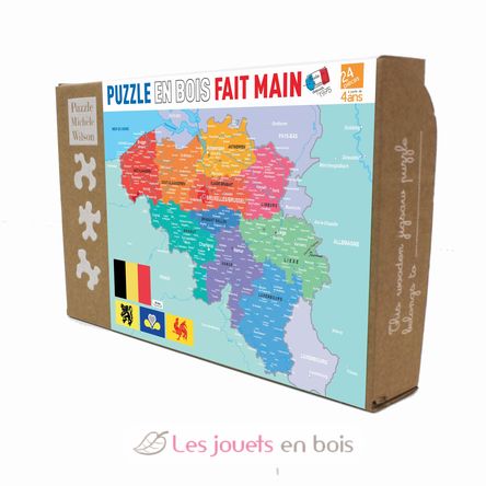 Puzzle Map of Belgium K83-24 Puzzle Michele Wilson 1