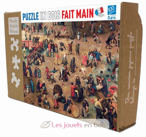 Children's Games by Bruegel K904-100 Puzzle Michele Wilson 1