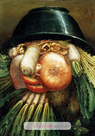 The Vegetable Gardener by Arcimboldo K97-12 Puzzle Michele Wilson 2