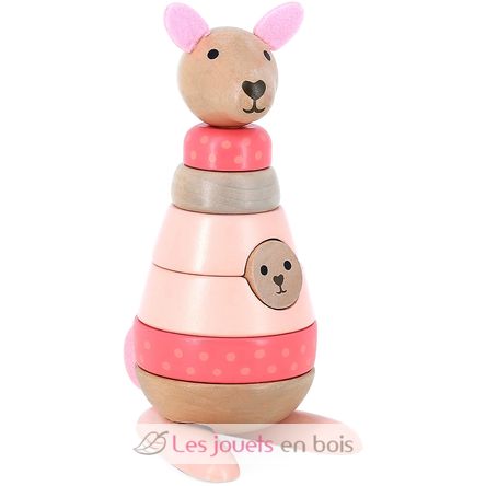 Surprise kangaroo stacking toy V2438 Vilac 1
