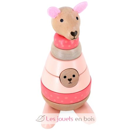 Surprise kangaroo stacking toy V2438 Vilac 8