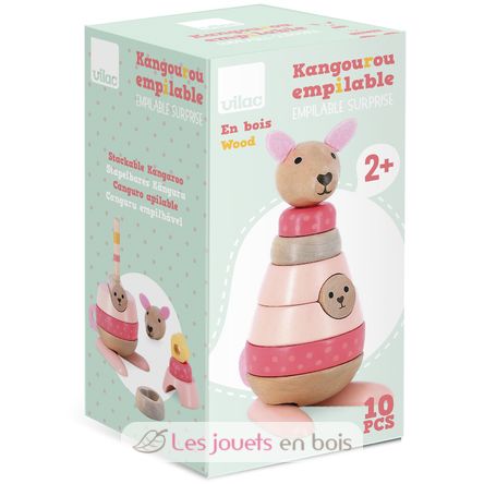 Surprise kangaroo stacking toy V2438 Vilac 9