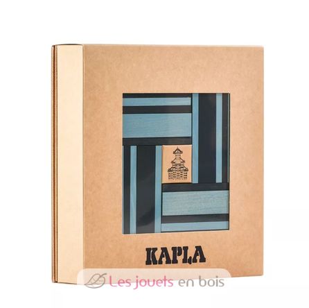 Box 40 blue boards + art book KABLBP21-4357 Kapla 2