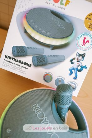 Kidykaraoke karaoke speaker blue KW-KIDYKARAOKE-BU Kidywolf 6