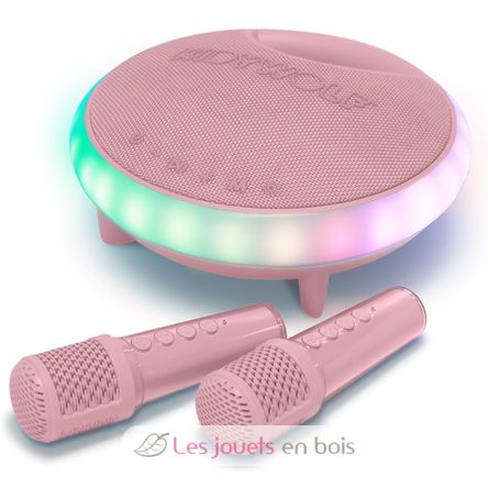 Kidykaraoke karaoke speaker pink KW-KIDYKARAOKE-PI Kidywolf 1
