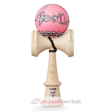 Krom Kendama Jody Bartons Skeletons Pink KROM-SKELETON KROM Kendama 1