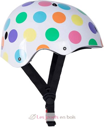 Pastel Dotty Helmet MEDIUM KMH023M Kiddimoto 4