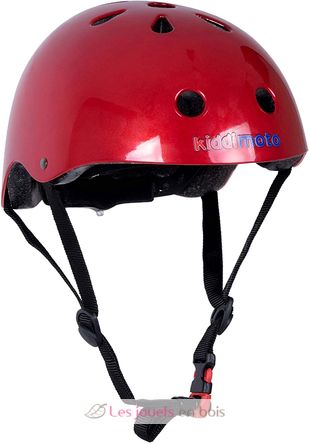 Metallic Red Helmet SMALL kiddimoto a helmet for kids