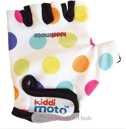 Gloves Pastel Dotty MEDIUM GLV011M Kiddimoto 1