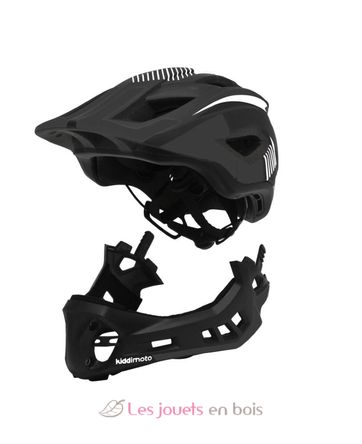 Ikon Full Face Helmet Black Medium KMHFF05M Kiddimoto 4