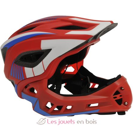 Ikon Full Face Helmet Red Blue Small KMHFF03S Kiddimoto 1