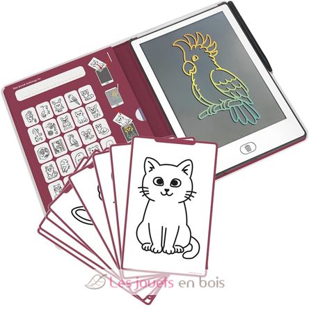 Kidydraw-Mini Tracing book - Pets KW-KIDYDRAW-MINI-PET Kidywolf 1