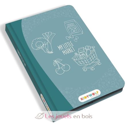 Kidydraw-Mini Tracing book - My little market KW-KIDYDRAW-MINI-MLM Kidywolf 5