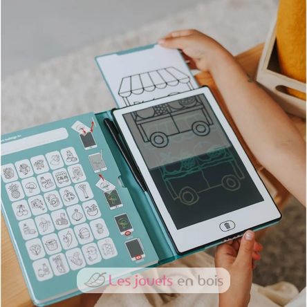 Kidydraw-Mini Tracing book - My little market KW-KIDYDRAW-MINI-MLM Kidywolf 10
