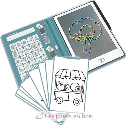 Kidydraw-Mini Tracing book - My little market KW-KIDYDRAW-MINI-MLM Kidywolf 1