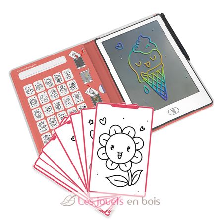 Kidydraw-Mini Tracing book - Kawaï KW-KIDYDRAW-MINI-KAW Kidywolf 2