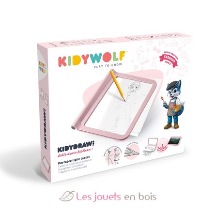 Kidydraw-Pro Fashion Light Tablet KW-KIDYDRAW-PRO-PI Kidywolf 1