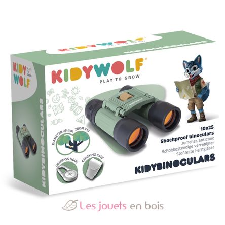 Kidybinoculars green KW-KIDYBINOCULARS-GR Kidywolf 2