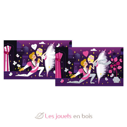 Fluorescent Glittering Dancers Set J07945 Janod 2