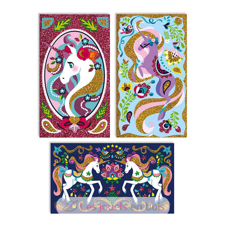 Glitter Unicorns J07883 Janod 9