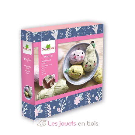Crochet Kit Fruits SYCRE1075 Sycomore 1