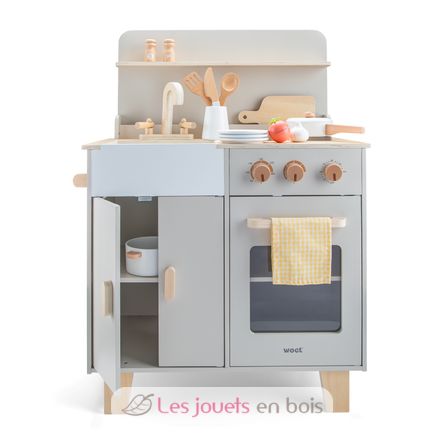 Kitchenette grey beige NCT11080 New Classic Toys 3