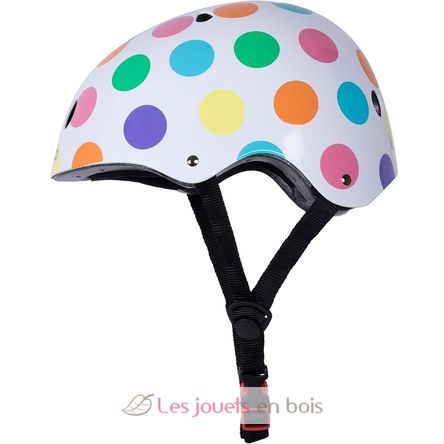 Pastel Dotty Helmet Small KMH023S Kiddimoto 1