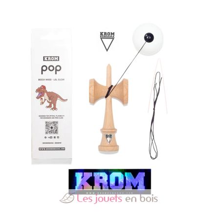 Krom Kendama Pop Lol White KROM-PL-WHI KROM Kendama 3