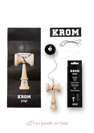 Krom Kendama Pop Lol Black KROM-PL-BLA KROM Kendama 7